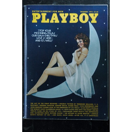 PLAYBOY Us 1973 12 INTERVIEW BOB HOPE VARGAS PIN-UP SEX STARS OF 1973 Christine Madox Bonita Rossi Bob Hope