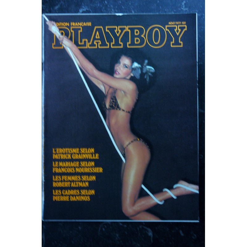 PLAYBOY 045 AOUT 1977 INTERVIEW OLIVIER STIRN DANINOS PASCALINI PHOTO WALTER KOBER EROTIC JULIA LYNDON NUE P. DIXON