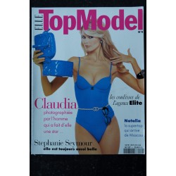 ELLE TOPMODEL 004 N° 4  COVER CLAUDIA SCHIFFER ELITE STEPHANIE SEYMOUR NATALIA