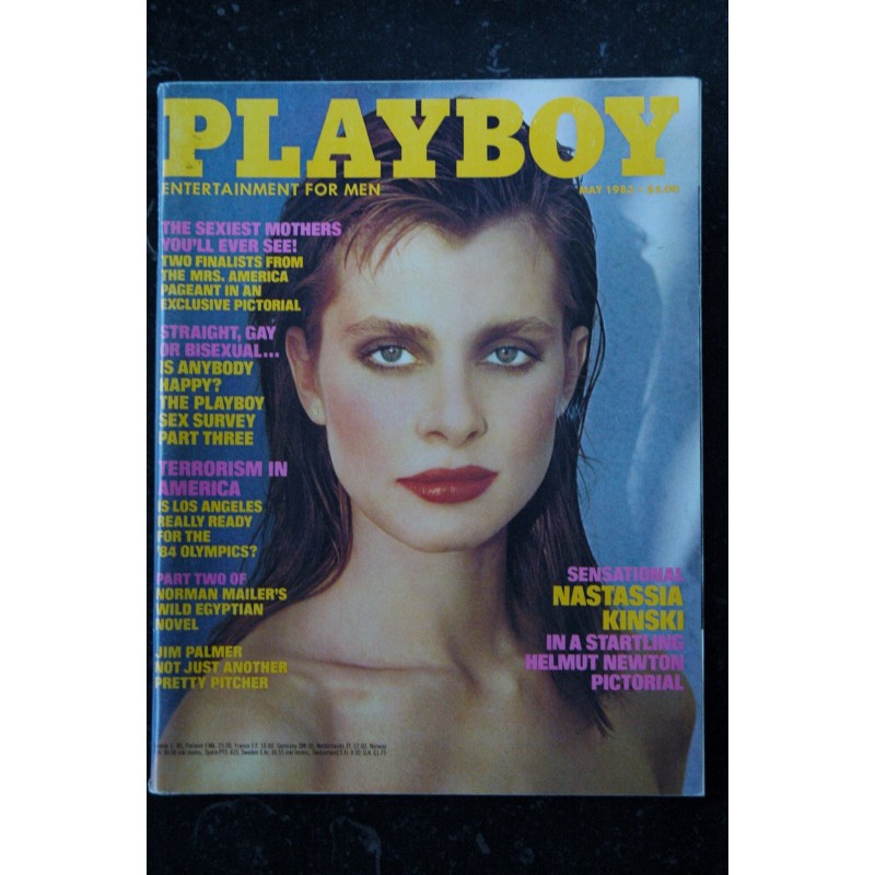 PLAYBOY US 1983 11 WOMEN WHITE UNIFORM KENNY ROGERS VERONICA GAMBA