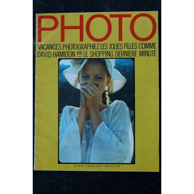 PHOTO 35 DAVID HAMILTON 22 PAGES MAGIQUES GALERIE EROTIQUE CHARME 1970