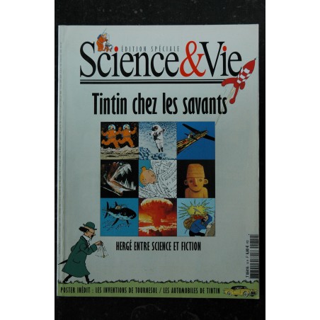 Science & Vie Ed. Spéciale 14H  *  1975 12  *  TINTIN  chez les savants -Hergé entre science et fiction