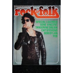 ROCK & FOLK 106 NOVEMBRE 1975 COVER JO LEBB ALICE COOPER JAMES DEAN JERRY LEE LEWIS SPARKS McCARTNEY HOT TUNA