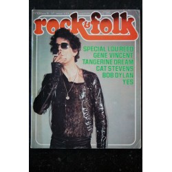 ROCK & FOLK 106 NOVEMBRE 1975 COVER JO LEBB ALICE COOPER JAMES DEAN JERRY LEE LEWIS SPARKS McCARTNEY HOT TUNA
