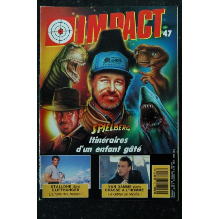 MAD MOVIES IMPACT 68 JUIN 1997 JEAN-CLAUDE VAN DAMME VINCENT CASSEL DOBERMANN Jan KOUNEN Val KILMER JURASSIC PARK