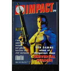 MAD MOVIES IMPACT 38 AVRIL 1992 JEAN-CLAUDE VAN DAMME BASIC INSTINCT SHARON STONE BRUCE LEE CATWOMAN BATMAN STALLONE