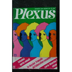 PLEXUS 23 PICHON CESAR ART EROTIC BIXBY R VILLENEUVE JEAN CLEMMER PHOTO NUS 1969