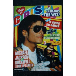 BOYS et GIRLS   n°  220 MARS 1984 COVER MICHAEL JACKSON MARC TOBALY VALERIE KAPRISKY