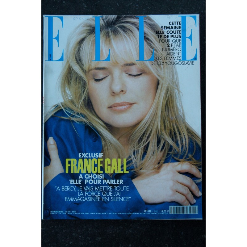 ELLE 2441 12 OCTOBRE 1992 COVER MADONNA MES FANTASMES ! LES PREMIERES PHOTOS DE SON LIVRE CHOC EROTICA