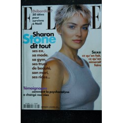 ELLE  3086 21 FEVRIER 2005 COVER SHARON STONE LA MAGNIFIQUE ELLE NACARTHUR HEROÏQUE