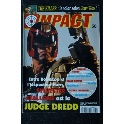 MAD MOVIES IMPACT 56 AVRIL 1995 Sharon STONE Keanu REEVES SYLVESTER STALLONE JUDGE DREDD
