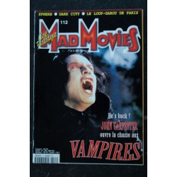 Ciné Fantastique MAD MOVIES  n°111  * 1998 *   STARSHIP TROOPERS  Paul VERHOEVEN MORTAL KOMBAT