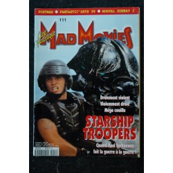 Ciné Fantastique MAD MOVIES  n°111  * 1998 *   STARSHIP TROOPERS  Paul VERHOEVEN MORTAL KOMBAT