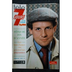 Télé 7 Jours 904 24 SEPTEMBRE 1977 COVER ROMY SCHNEIDER PIERRE BELLEMARE ARTHUR CONTE