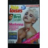 TELE LOISIRS 625 DU 16 AU 22 FEVRIER 1998 COVER MADONNA LE GRAND RETOUR