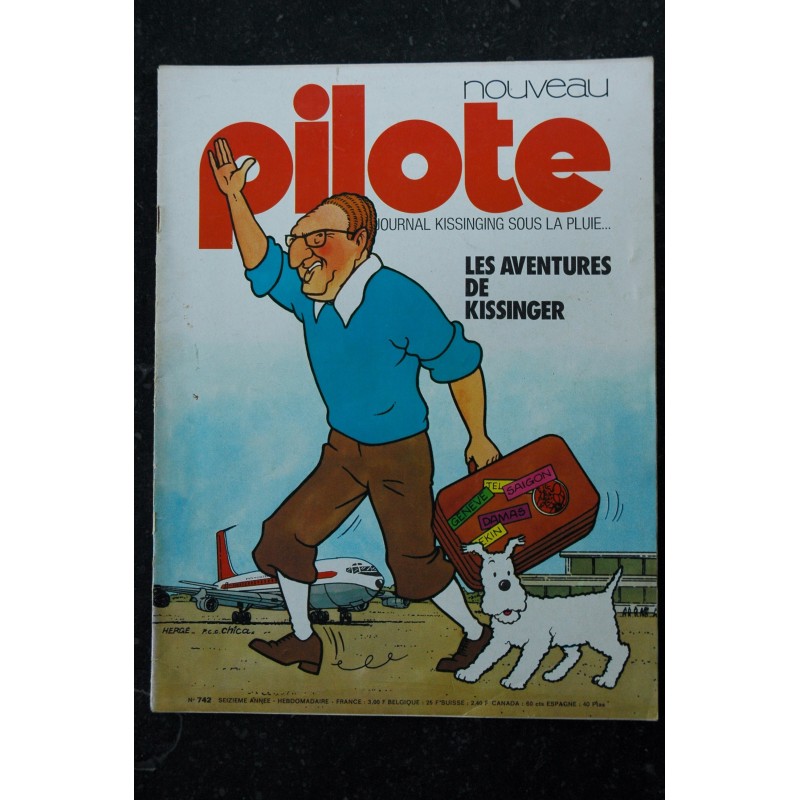 FUTURS 002 MARS 1981HOMMAGE A HERGE COUVERTURE TINTIN MILOU