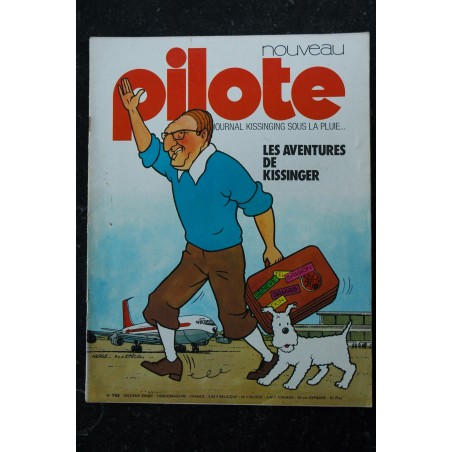 FUTURS 002 MARS 1981HOMMAGE A HERGE COUVERTURE TINTIN MILOU