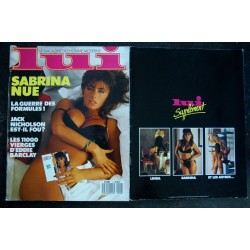 LUI 006 JACK NICHOLSON SABRINA NUE FANTASMES JULIE PIETRI CHARME GLAMOUR NUDES HOT + FASCICULE