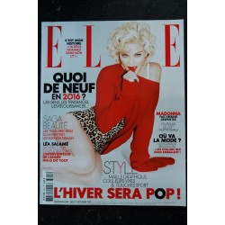 ELLE 3654 31.12.2015 INTERVIEW LEA SALAME MADONNA PAR VIRGINIE DESPENTES