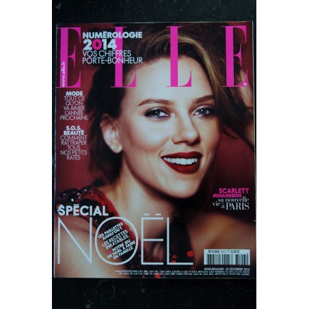 ELLE 3542 15 NOVEMBRE 2013 COVER MARION COTILLARD L'INTERVIEW SANS FARD