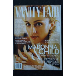 VANITY FAIR Us 451 MADONNA AND CHILD EXCLUSIVE PORTRAITS 1998