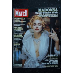 PARIS MATCH 2283 1993 COVER MADONNA SEX-INTERVIEX A PARIS MICHAEL JACKSON CLAUDIA SCHIFFER SOPHIE MARCEAU HELENE ET LES GARCONS