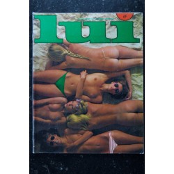 LUI 151 AOUT 1976 INTERVIEW FRANCOIS MISSOFFE SILVIA DIONISIO ENTIEREMENT NUE PIN-UP ASLAN