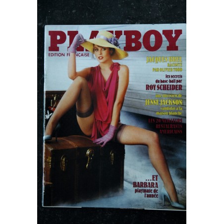 PLAYBOY 127 JUIN 1984 INTERVIEW OLIVIER TODD ROY SCHEIDER JESSE JACKSON TRICIA LANGE BARBARA EDWARDS INTEGRAL NUDES PLAYBOY 127 JUIN 1984 INTERVIEW OLIVIER TODD ROY SCHEIDER JESSE JACKSON TRICIA LANGE BARBARA EDWARDS INTEGRAL NUDES