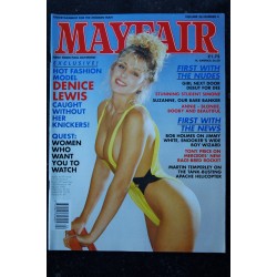 MAYFAIR UK Vol 26 N° 04 Denice Lewis Annie Lomax Stacy Cooper Dee Murray Jane Botham Suzanne Johnson