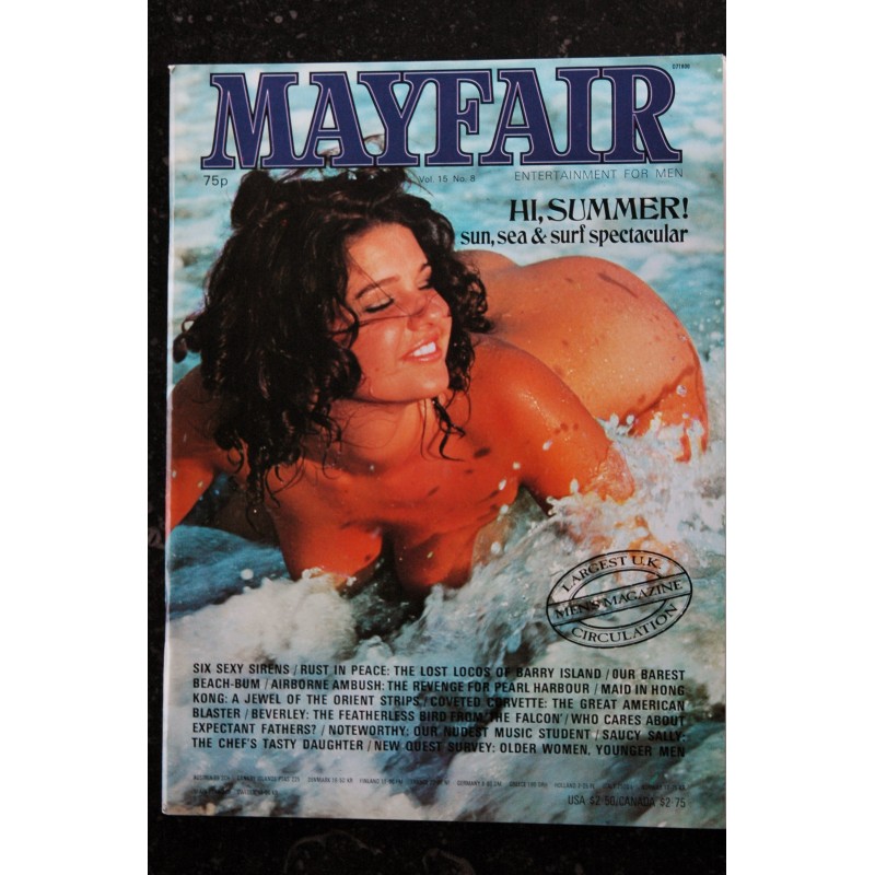 MAYFAIR UK Vol 15 N° 08   TINA ANDERSON    SALLY  TRIPP   JADE