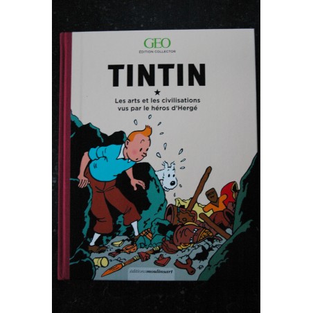GEO HORS-SERIE 2017 TINTIN LES PEUPLES DU MONDE VUS PAR LE HEROS D'HERGE 152 PAGES