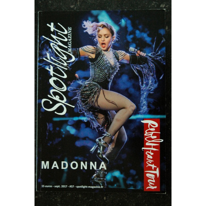 SPOTLIGHT 53 & 54 SEPTEMBRE 2013 MADONNA MDNA WORLD TOUR