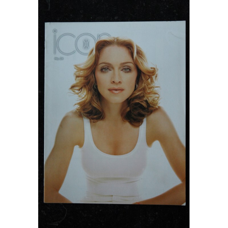 ICON 34 THE OFFICIAL MADONNA FAN CLUB Madonna's French Connection A Lean Mean Download Machine 2000