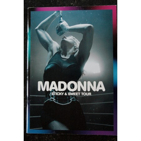 MADONNA  *  STICKY & SWEET TOUR *  2009 TOUR BOOK SIGNATURES NETWORK