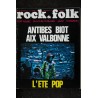 ROCK & FOLK 044 n° 44 SEPTEMBRE 1970 L' ETE POP ANTIBES BIOT AIX VALBONNE POP MUSIC RHYTHM 'N' BLUES JAZZ