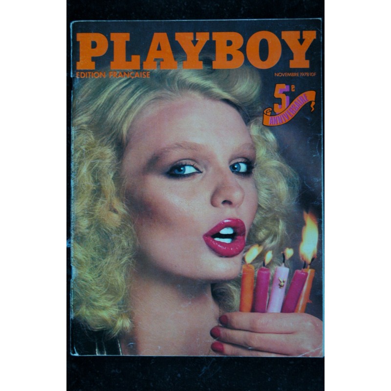 PLAYBOY 060 N°60 SPECIAL 5éme ANNIVERSAIRE SIEFF BAGHEERA MATRA GIRLS NUE BUNNIES 1978