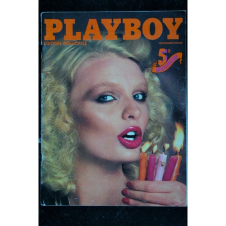 PLAYBOY 060 N°60 SPECIAL 5éme ANNIVERSAIRE SIEFF BAGHEERA MATRA GIRLS NUE BUNNIES 1978