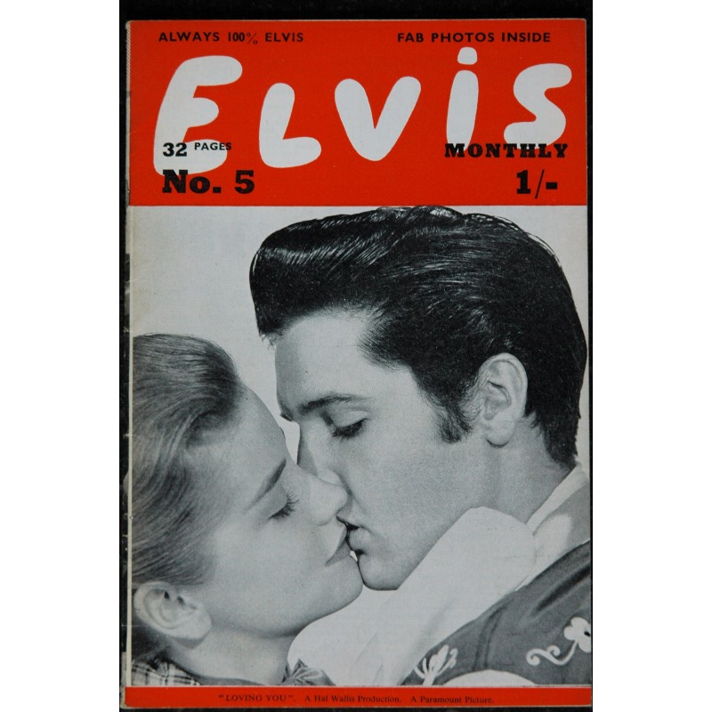 ELVIS monthly 1962 04 n° 4 Third Série ELVIS PRESLEY  Rare 32 pages