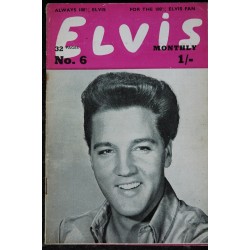 ELVIS monthly 1962 05 n° 5 Third Série ELVIS PRESLEY  Rare 32 pages
