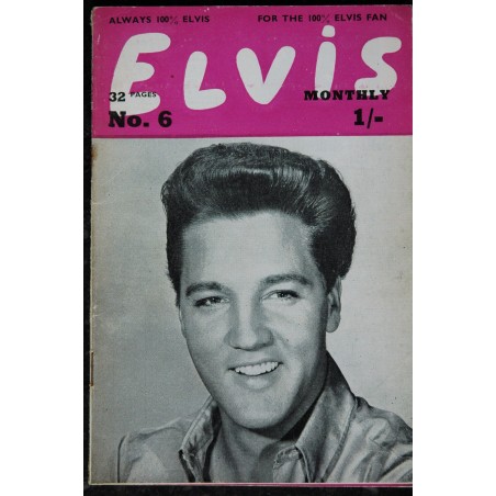 ELVIS monthly 1962 05 n° 5 Third Série ELVIS PRESLEY Rare 32 pages ELVIS monthly 1962 05 n° 5 Third Série ELVIS PRESLEY Rare 32 pages