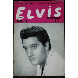 ELVIS monthly 1962 08 n° 8 Third Série ELVIS PRESLEY  Rare 32 pages
