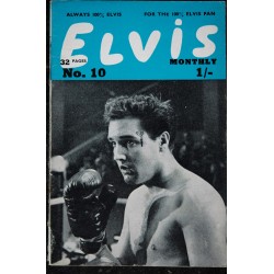 ELVIS monthly 1962 09 n° 9 Third Série ELVIS PRESLEY  Rare 32 pages
