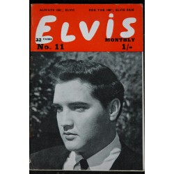 ELVIS monthly 1962 10  n° 10 Third Série ELVIS PRESLEY  Rare 32 pages