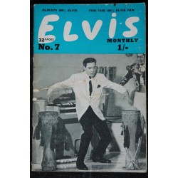 ELVIS monthly 1962 11  n° 11 Third Série ELVIS PRESLEY  Rare 32 pages