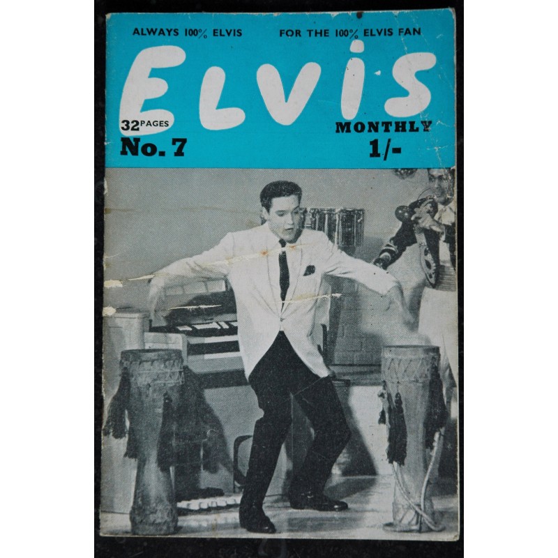 ELVIS monthly 1962 11  n° 11 Third Série ELVIS PRESLEY  Rare 32 pages