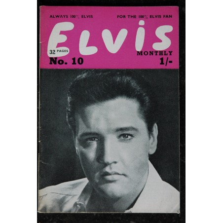 ELVIS monthly 1963 09 n° 9 Fourth Série ELVIS PRESLEY Rare 32 pages ELVIS monthly 1963 09 n° 9 Fourth Série ELVIS PRESLEY Rare 32 pages