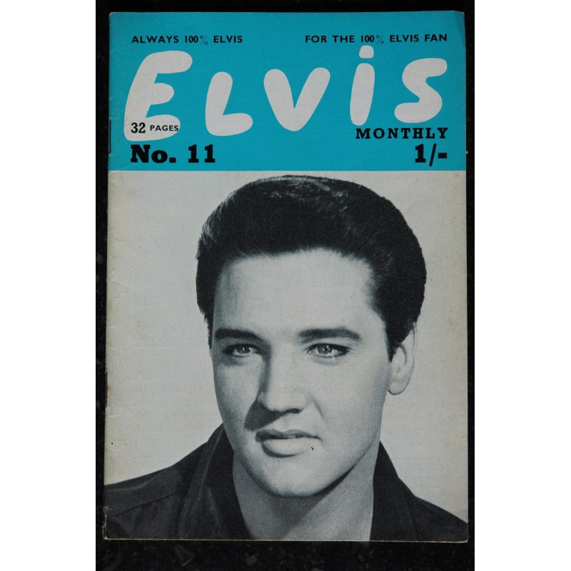 ELVIS monthly 1963  10  n° 10 Fourth Série ELVIS PRESLEY  Rare 32 pages