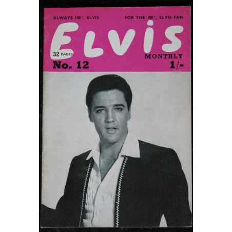 ELVIS monthly 1963 11 n° 11 Fourth Série ELVIS PRESLEY Rare 32 pages ELVIS monthly 1963 11 n° 11 Fourth Série ELVIS PRESLEY Rare 32 pages