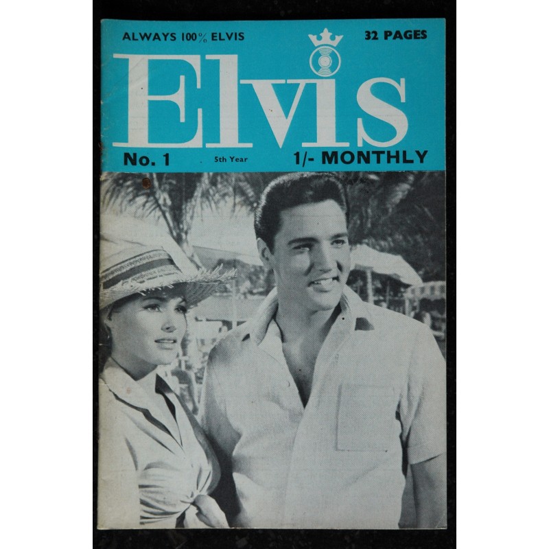 ELVIS monthly 1963  12  n° 12 Fourth Série ELVIS PRESLEY  Rare 32 pages
