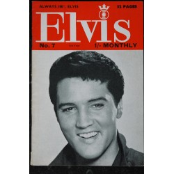ELVIS monthly 1964  06 n°  6 Fith Série ELVIS PRESLEY  Rare 32 pages